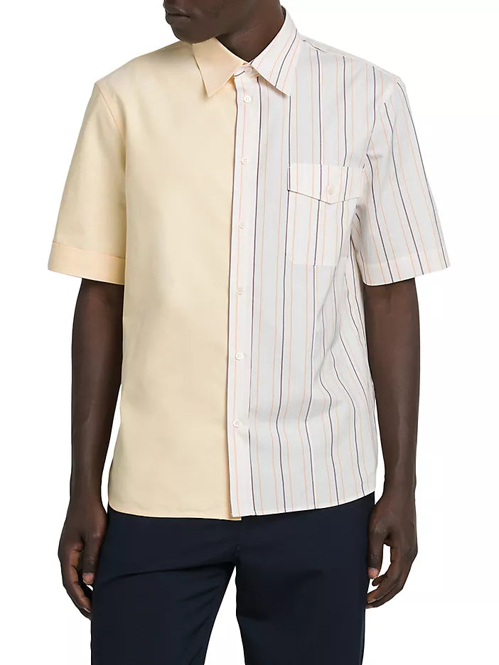 Marni Striped Poplin Shirt Ivory