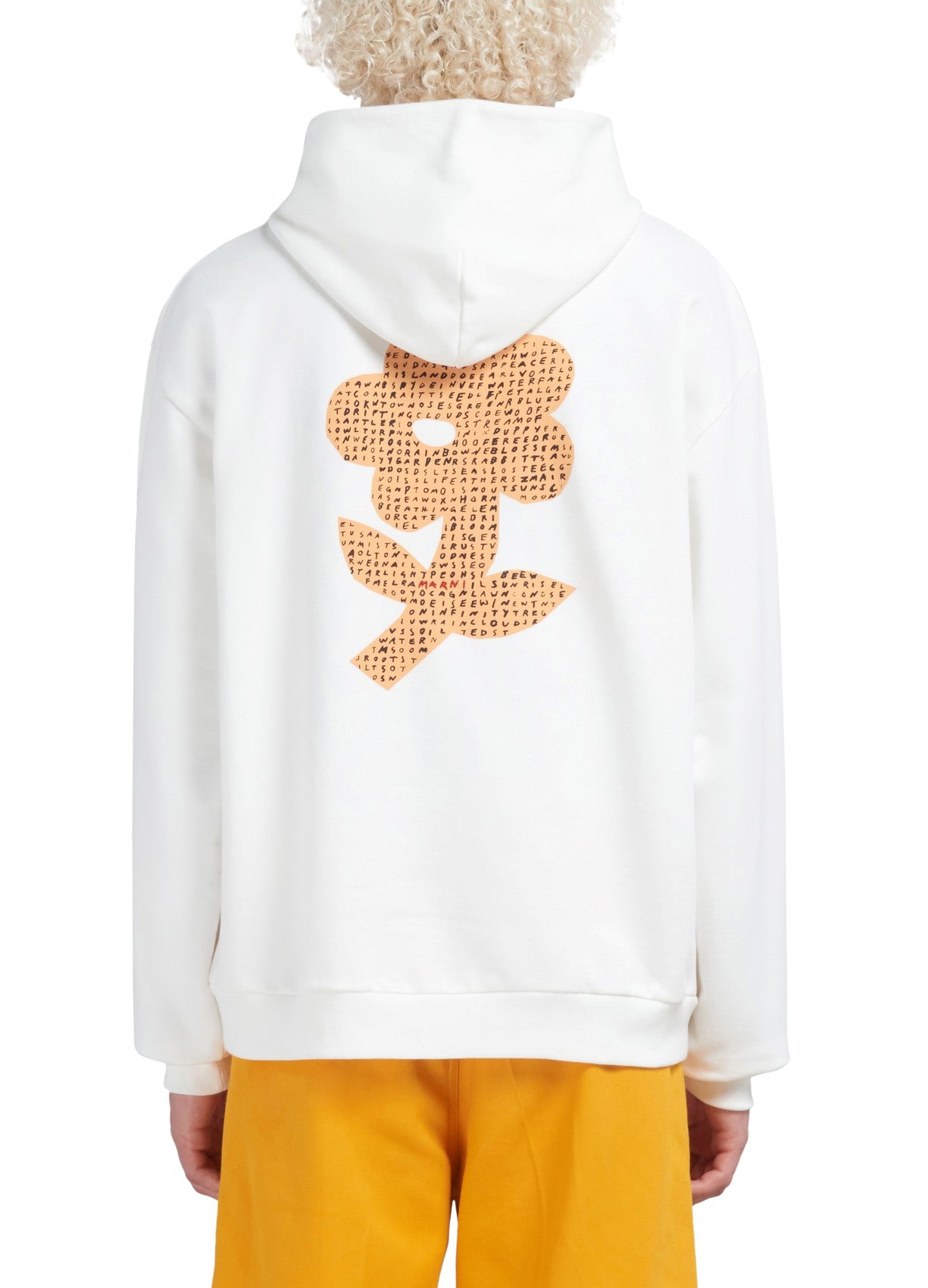 Marni Flower Word Puzzle Hoodie