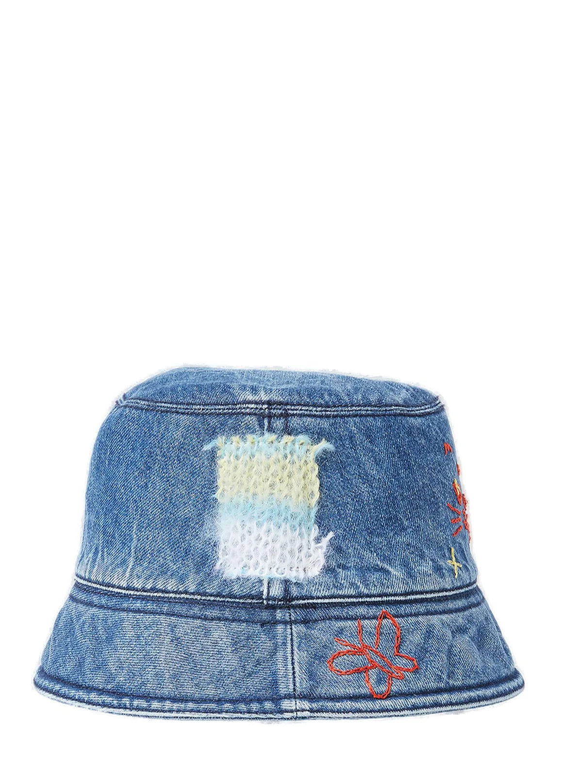 Marni Blue Denim Bucket Hat