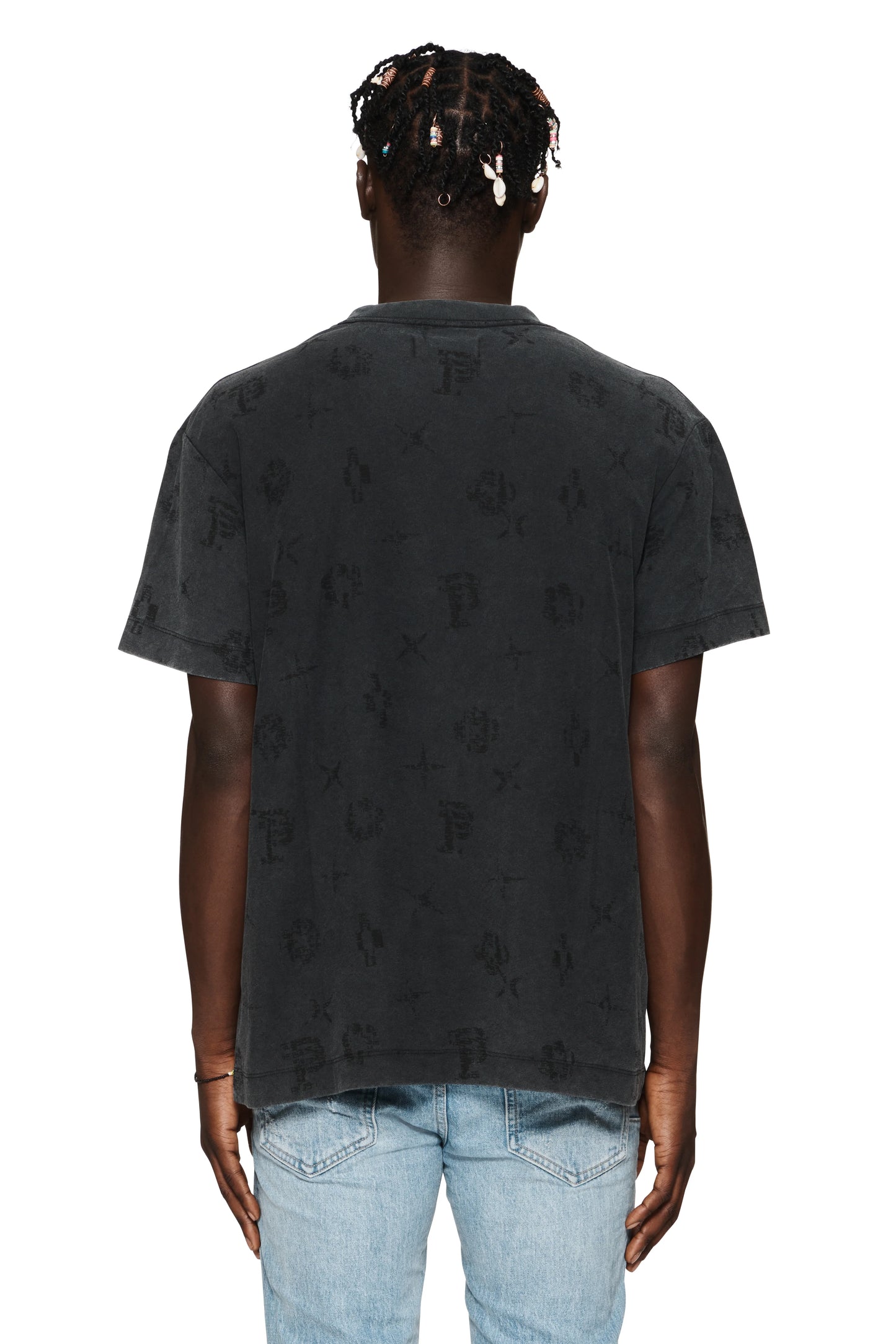 Purple Brand Type Monogram Shirt