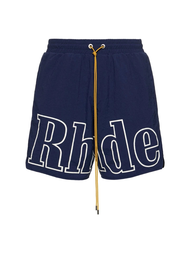 Rhude Logo Track Short