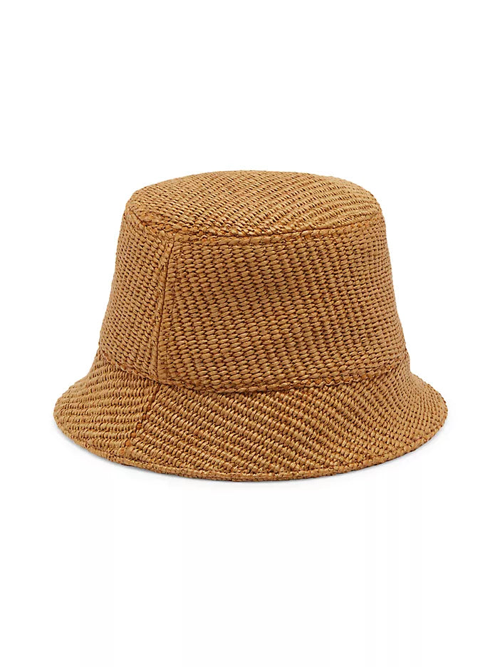 Marni Rafia Bucket Hat Caramel