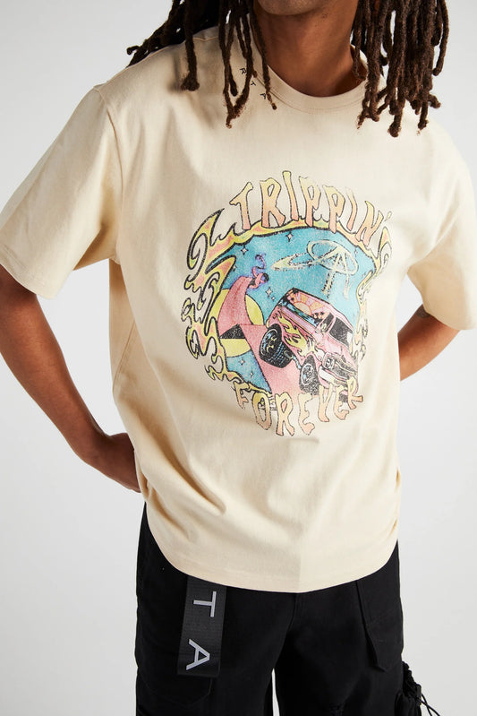 RtA Oversized Trippin Forever Tee