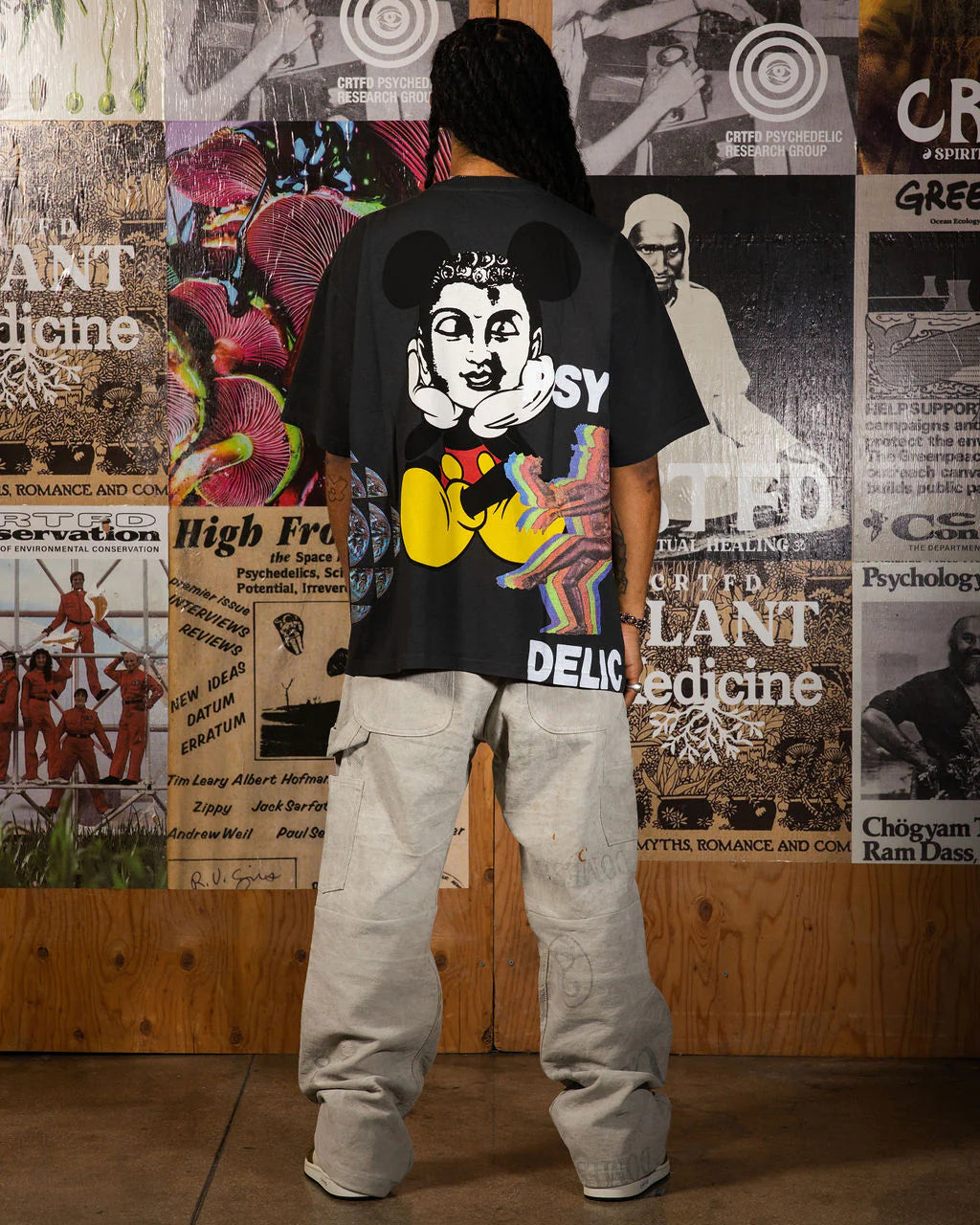 CRTFD All Over Print Mash Up Tee