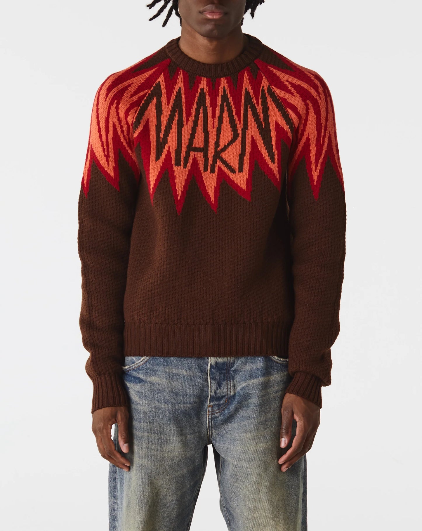 Marni Fire Island Logo Sweater